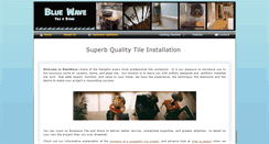 Desktop Screenshot of bluewavetile.com